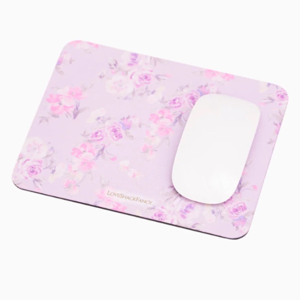 NWT LoveShackFancy Heirloom Print Mouse Pad